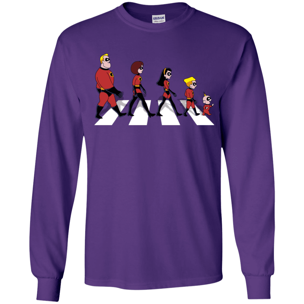 T-Shirts Purple / YS The Supers Youth Long Sleeve T-Shirt