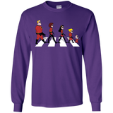 T-Shirts Purple / YS The Supers Youth Long Sleeve T-Shirt