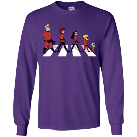 T-Shirts Purple / YS The Supers Youth Long Sleeve T-Shirt