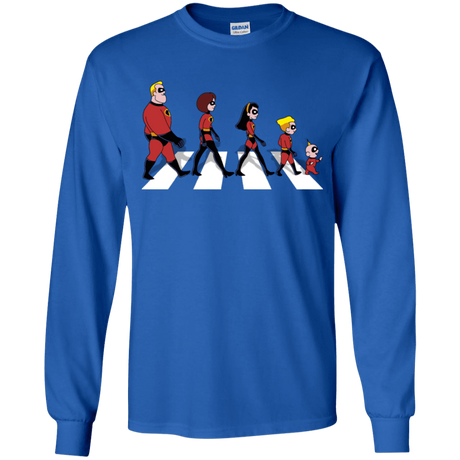 T-Shirts Royal / YS The Supers Youth Long Sleeve T-Shirt