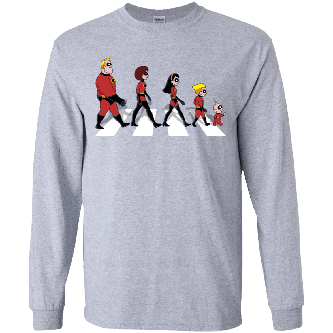 T-Shirts Sport Grey / YS The Supers Youth Long Sleeve T-Shirt