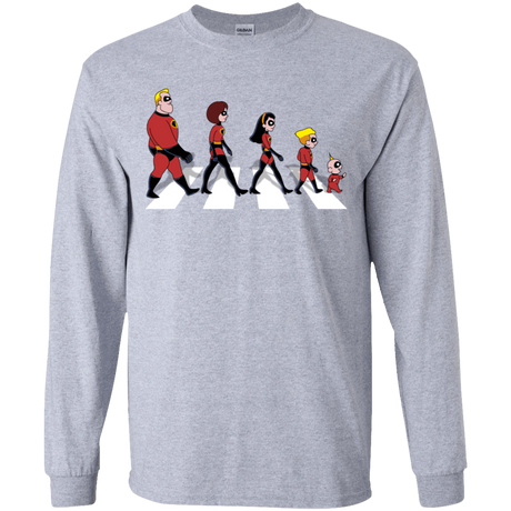 T-Shirts Sport Grey / YS The Supers Youth Long Sleeve T-Shirt