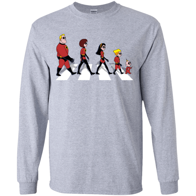 T-Shirts Sport Grey / YS The Supers Youth Long Sleeve T-Shirt
