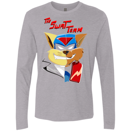 T-Shirts Heather Grey / Small The Swat Team Men's Premium Long Sleeve