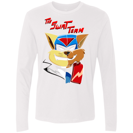 T-Shirts White / Small The Swat Team Men's Premium Long Sleeve