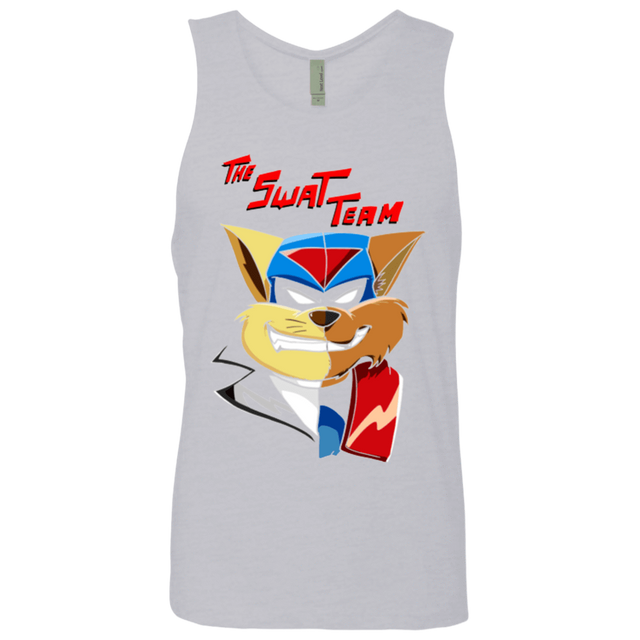 T-Shirts Heather Grey / Small The Swat Team Men's Premium Tank Top