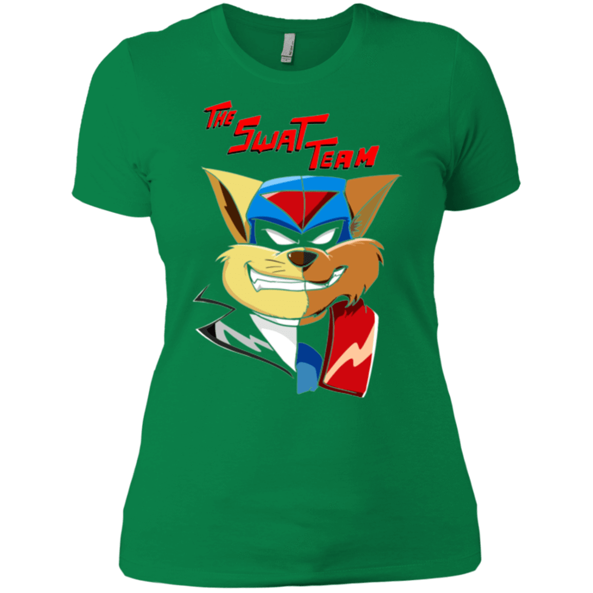 T-Shirts Kelly Green / X-Small The Swat Team Women's Premium T-Shirt