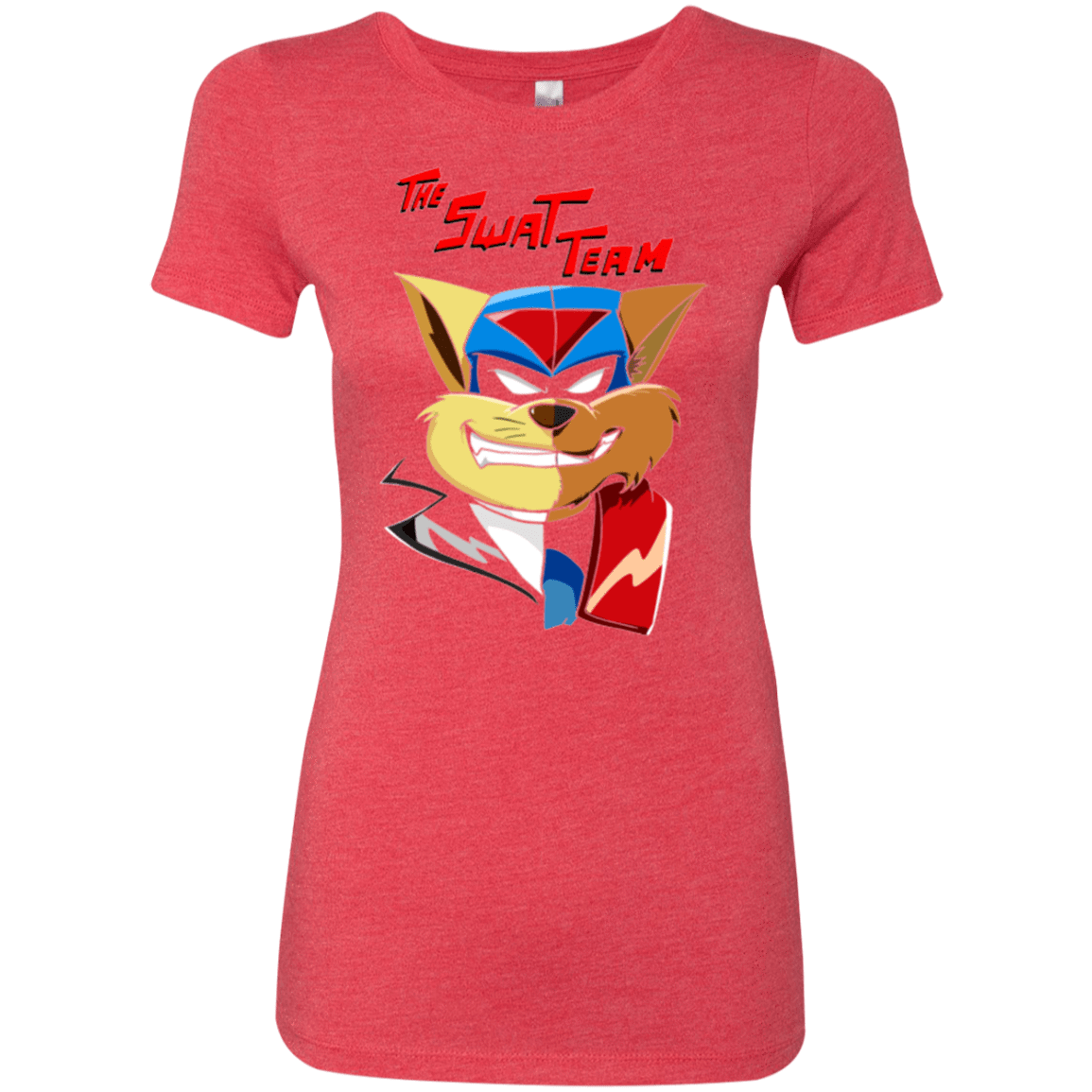 T-Shirts Vintage Red / Small The Swat Team Women's Triblend T-Shirt