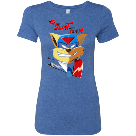 T-Shirts Vintage Royal / Small The Swat Team Women's Triblend T-Shirt