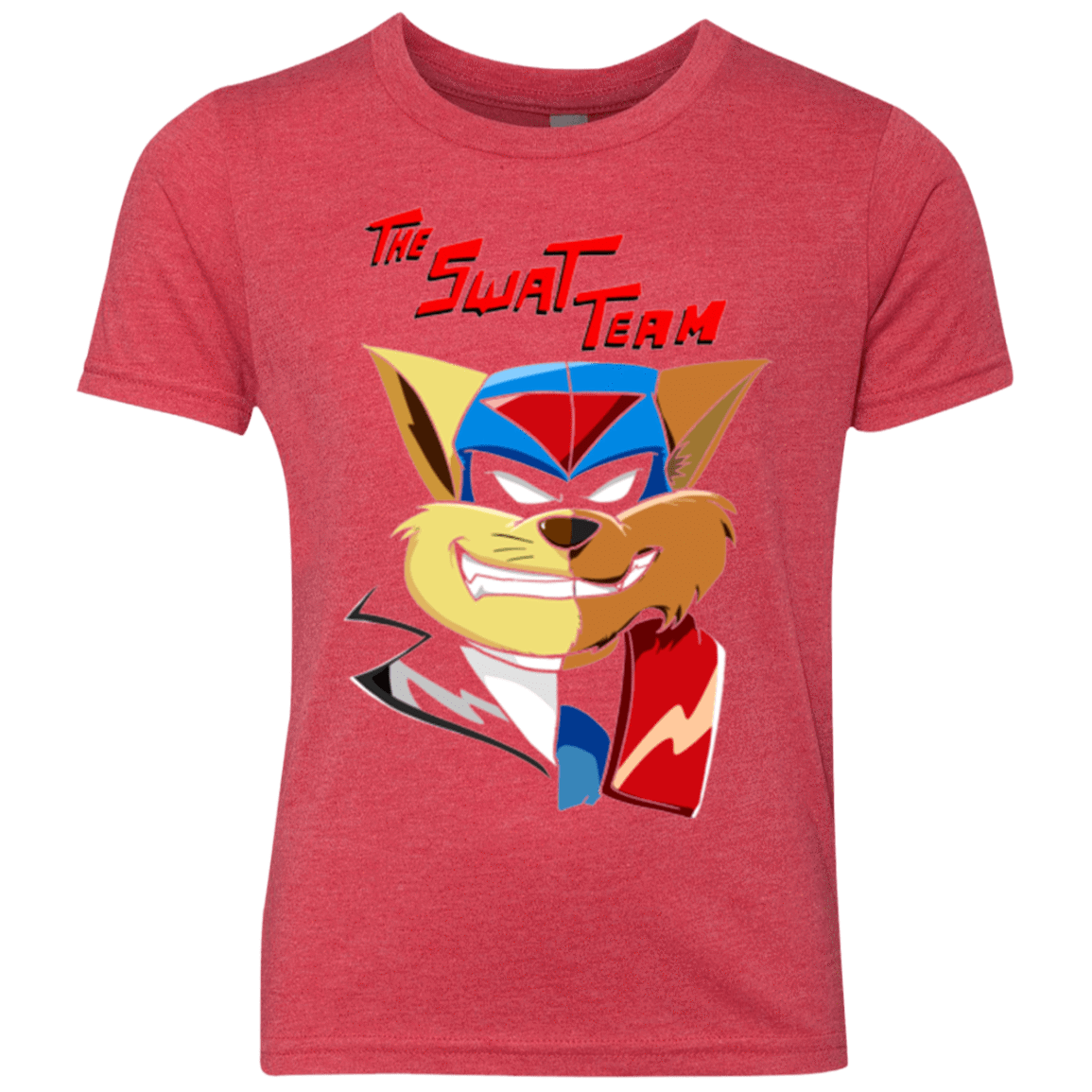 T-Shirts Vintage Red / YXS The Swat Team Youth Triblend T-Shirt