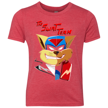 T-Shirts Vintage Red / YXS The Swat Team Youth Triblend T-Shirt