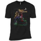 T-Shirts Black / YXS The Sword and Michonne Boys Premium T-Shirt