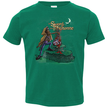 T-Shirts Kelly / 2T The Sword and Michonne Toddler Premium T-Shirt