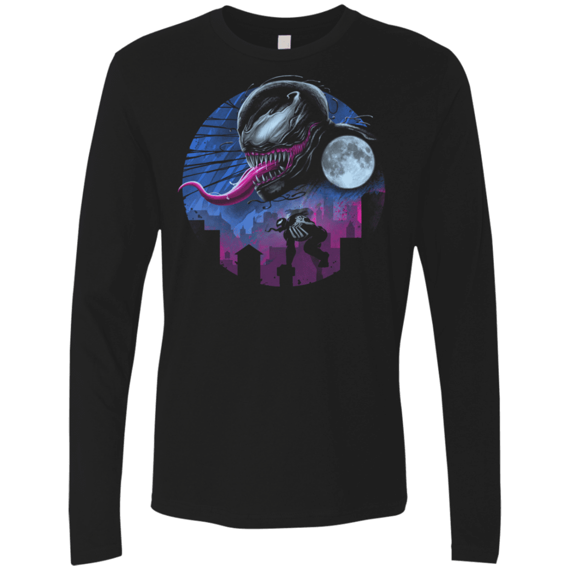 T-Shirts Black / S The Symbiote Story Men's Premium Long Sleeve