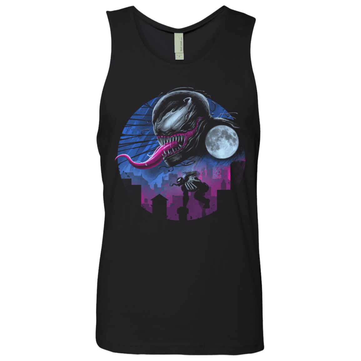 T-Shirts Black / S The Symbiote Story Men's Premium Tank Top