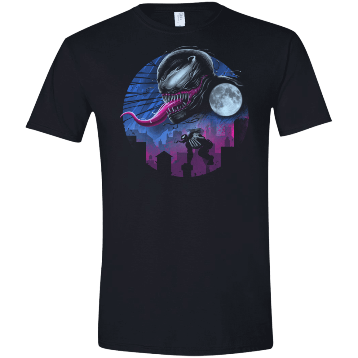 T-Shirts Black / X-Small The Symbiote Story Men's Semi-Fitted Softstyle