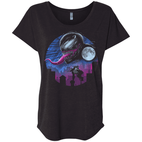 T-Shirts Vintage Black / X-Small The Symbiote Story Triblend Dolman Sleeve