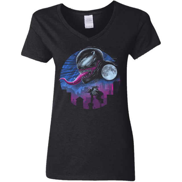 T-Shirts Black / S The Symbiote Story Women's V-Neck T-Shirt