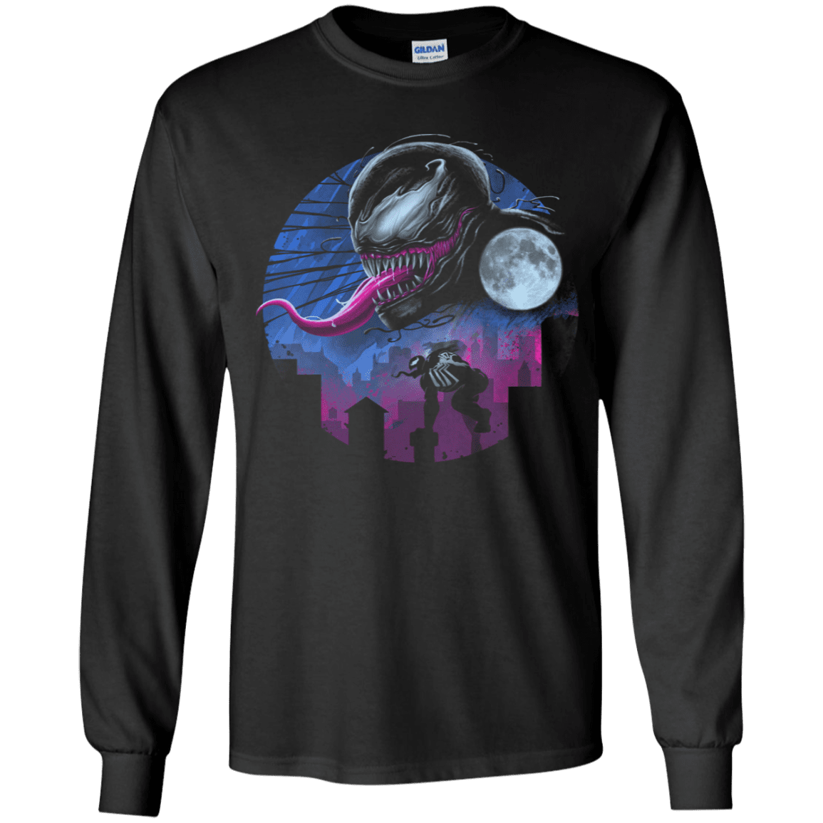 T-Shirts Black / YS The Symbiote Story Youth Long Sleeve T-Shirt