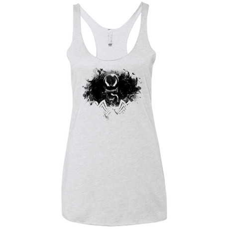 T-Shirts Heather White / X-Small The Symbiote Women's Triblend Racerback Tank