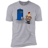 T-Shirts Heather Grey / YXS The Tardis Monkey Boys Premium T-Shirt