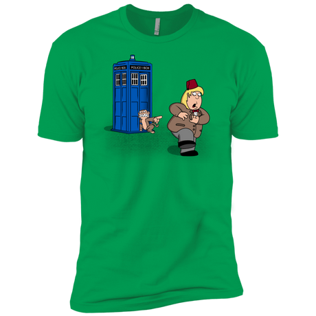 T-Shirts Kelly Green / YXS The Tardis Monkey Boys Premium T-Shirt