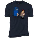 T-Shirts Midnight Navy / YXS The Tardis Monkey Boys Premium T-Shirt