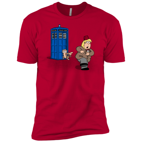 T-Shirts Red / YXS The Tardis Monkey Boys Premium T-Shirt