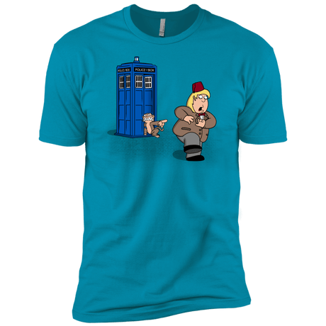 T-Shirts Turquoise / YXS The Tardis Monkey Boys Premium T-Shirt