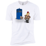 T-Shirts White / YXS The Tardis Monkey Boys Premium T-Shirt