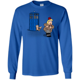 T-Shirts Royal / S The Tardis Monkey Long Sleeve T-Shirt