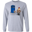 T-Shirts Sport Grey / S The Tardis Monkey Long Sleeve T-Shirt