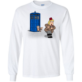 T-Shirts White / S The Tardis Monkey Long Sleeve T-Shirt