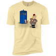 T-Shirts Banana Cream / X-Small The Tardis Monkey Men's Premium T-Shirt