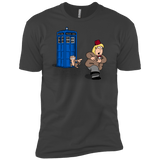 T-Shirts Heavy Metal / X-Small The Tardis Monkey Men's Premium T-Shirt