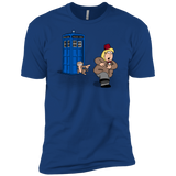 T-Shirts Royal / X-Small The Tardis Monkey Men's Premium T-Shirt