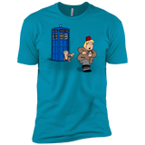 T-Shirts Turquoise / X-Small The Tardis Monkey Men's Premium T-Shirt
