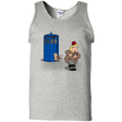 T-Shirts Ash / S The Tardis Monkey Men's Tank Top