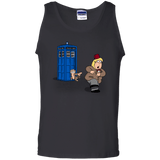 T-Shirts Black / S The Tardis Monkey Men's Tank Top
