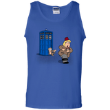 T-Shirts Royal / S The Tardis Monkey Men's Tank Top