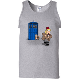 T-Shirts Sport Grey / S The Tardis Monkey Men's Tank Top