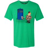 T-Shirts Envy / S The Tardis Monkey Men's Triblend T-Shirt