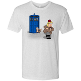 T-Shirts Heather White / S The Tardis Monkey Men's Triblend T-Shirt