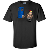T-Shirts Black / XLT The Tardis Monkey Tall T-Shirt