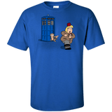 T-Shirts Royal / XLT The Tardis Monkey Tall T-Shirt