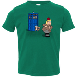 T-Shirts Kelly / 2T The Tardis Monkey Toddler Premium T-Shirt