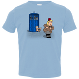 T-Shirts Light Blue / 2T The Tardis Monkey Toddler Premium T-Shirt