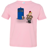 T-Shirts Pink / 2T The Tardis Monkey Toddler Premium T-Shirt