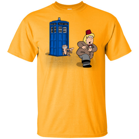 T-Shirts Gold / YXS The Tardis Monkey Youth T-Shirt