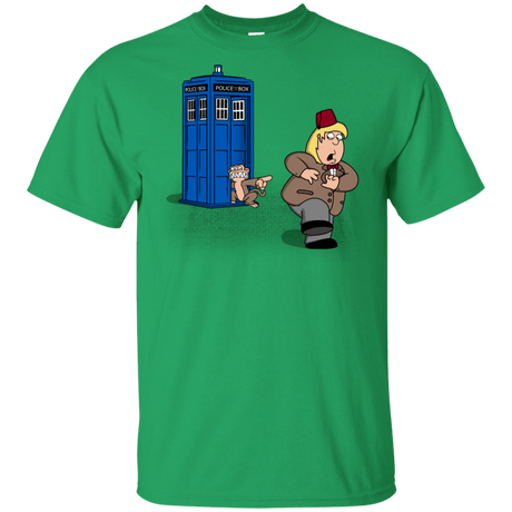 T-Shirts Irish Green / YXS The Tardis Monkey Youth T-Shirt